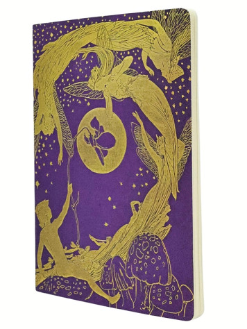 Paperblanks Sešit A4, linkovaný - VIOLET FAIRY