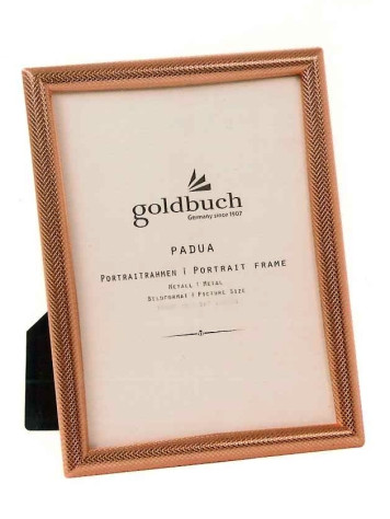 Rámeček 10x15cm Goldbuch 9800082 Padua, růžově zlacená