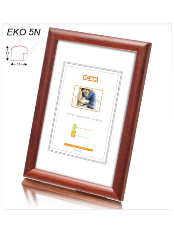 Rámeček dřevěný Icar EKO 5N 30x40 mahagon