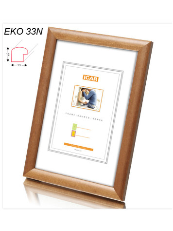 Rámeček dřevěný Icar EKO 33N 30x40 středně hnědý