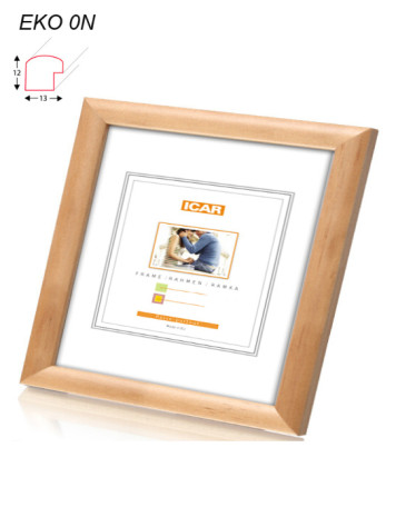 Rámeček dřevěný Icar EKO 0N 20x20 cm přírodní