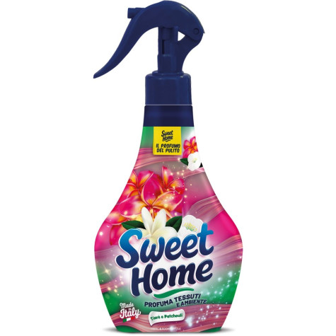 Sweet Home Textilní a bytový sprej 250ml - Květy Tiaré a Pačuli