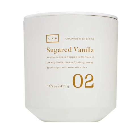 DW HOME Sugared Vanilla, Vonná svíčka ve skle, 411 g