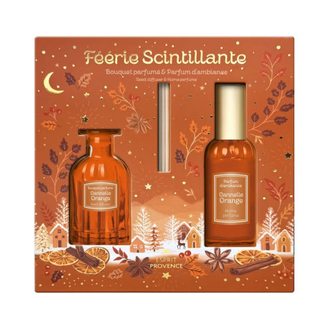 Esprit Provence Pomeranč & Skořice, vánoční dárková sada, 2 ks
