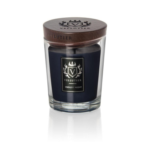 Vellutier ENDLESS NIGHT, střední svíčka 225 g