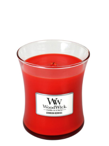 Vonná svíčka WoodWick CRIMSON BERRIES střední 275g
