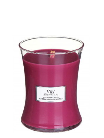 Vonná svíčka WoodWick WILD BERRY & BEETS, střední 275g
