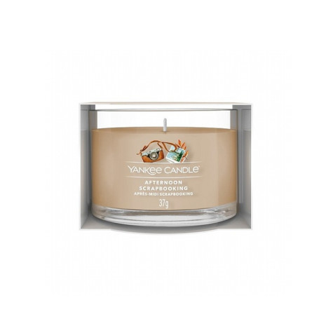Yankee Candle Votiv ve skle 37g AFTERNOON SCRAPBOOKING
