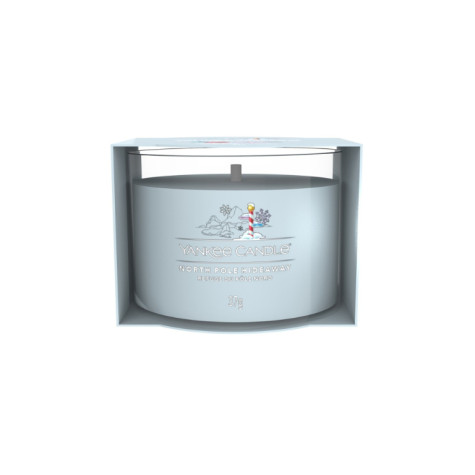 Yankee Candle Votiv ve skle 37g NORTH POLE HIDEAWAY