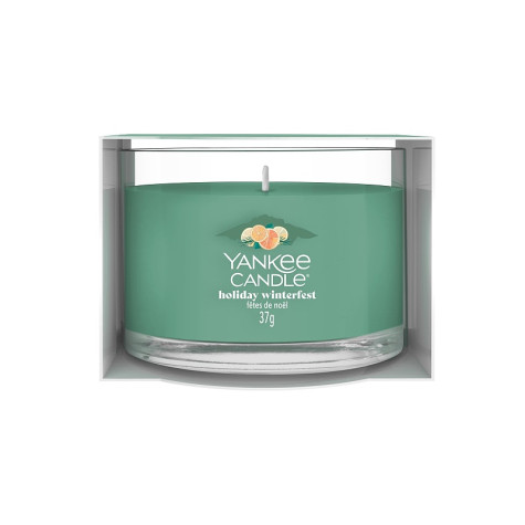 Yankee Candle Votiv ve skle 37g HOLIDAY WINTERFEST