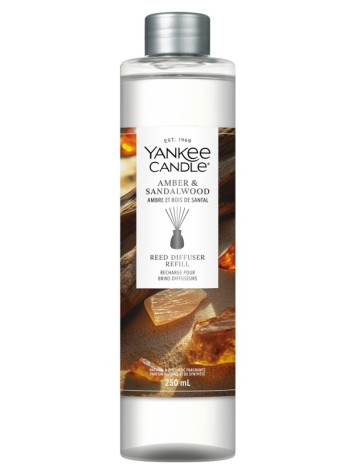 Yankee Candle Reed difuzér náplň Amber & Sandalwood, 200 ml