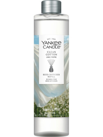 Yankee Candle Reed difuzér náplň 250 ml Clean Cotton
