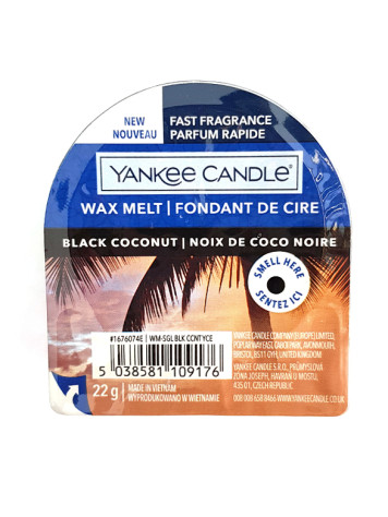 Yankee Candle BLACK COCONUT vonný vosk 22 g NEW