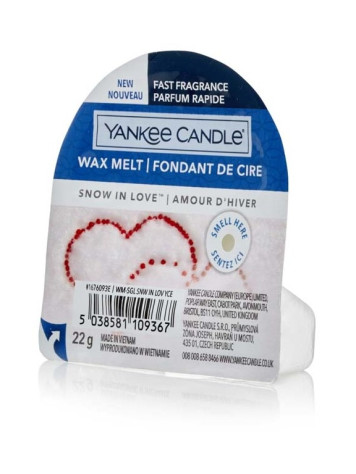 Yankee Candle SNOW IN LOVE vonný vosk 22 g NEW