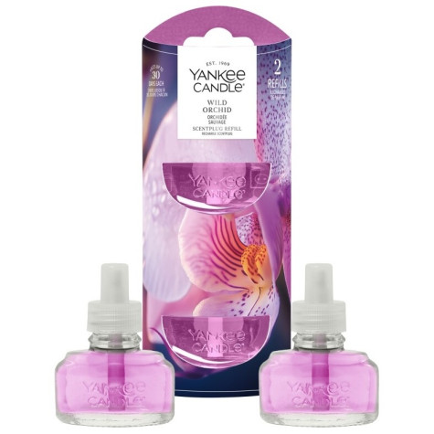 Yankee Candle Wild Orchid, náplň (2ks) vůně do elektrické zásuvky