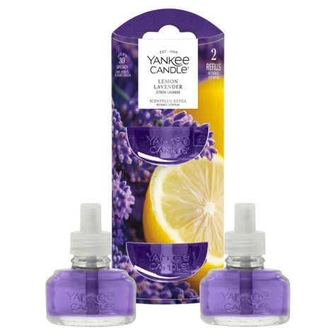 Yankee Candle Lemon Lavender, náplň (2ks) pro vůni do elektrické zásuvky