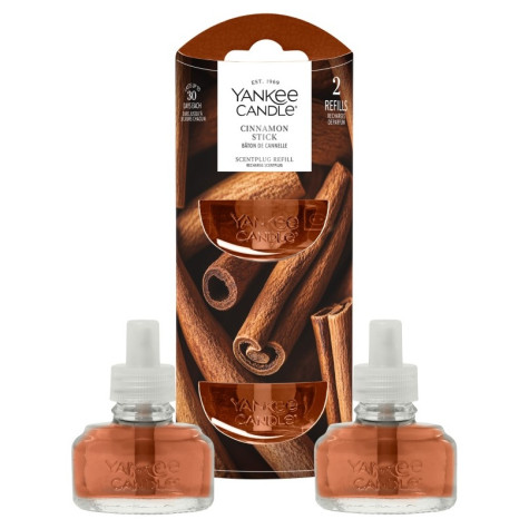 Yankee Candle Cinnamon Stick, náplň (2ks) vůně do elektrické zásuvky