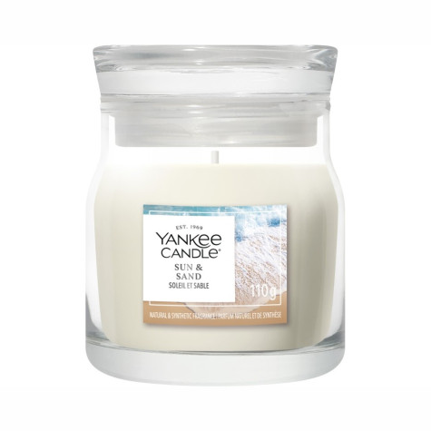 Yankee Candle SUN & SAND, signature malá svíčka 110g
