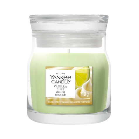 Yankee Candle Vanilla Lime, signature malá 110g