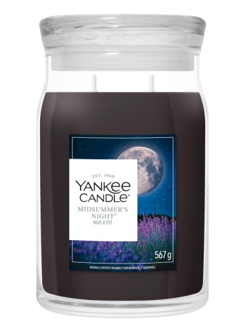 Yankee Candle Midsummer's Night, signature velká svíčka 567 g