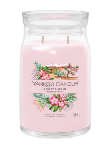 Yankee Candle DESSERT BLOOMS, signature velká svíčka 567 g