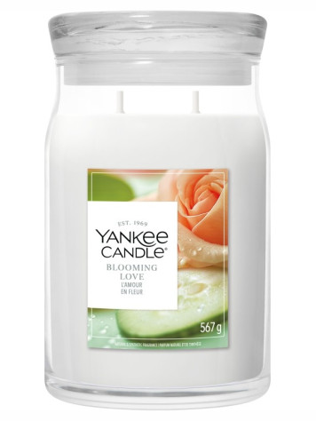 Yankee Candle BLOOMING LOVE, signature velká svíčka 567g
