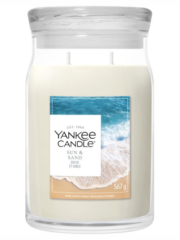 Yankee Candle SUN & SAND, signature velká svíčka 567g