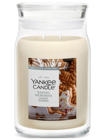 Yankee Candle Baking Memories, signature velká 567g