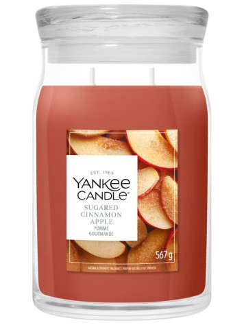 Yankee Candle Cinnamon Apple, signature velká svíčka 567g