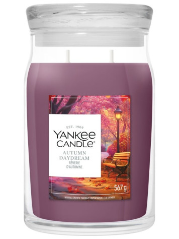 Yankee Candle Autumn Daydream, signature velká svíčka 609g