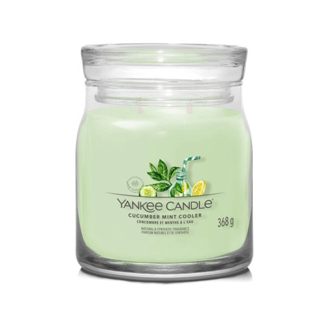 Yankee Candle Cucumber MIint Cooler, signature střední 368 g