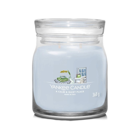 Yankee Candle A Calm & Quiet Place, signature střední 368 g
