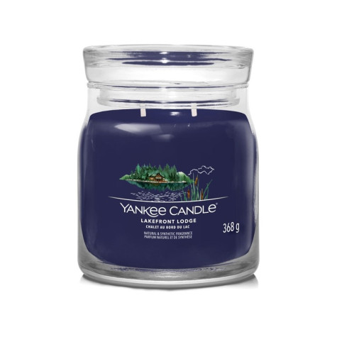 Yankee Candle Lakefront Lodge, signature střední 368 g
