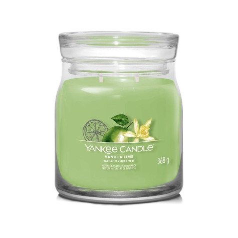 Yankee Candle Vanilla Lime, signature střední svíčka 368 g