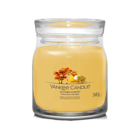 Yankee Candle Autumn Sunset, signature střední 368 g