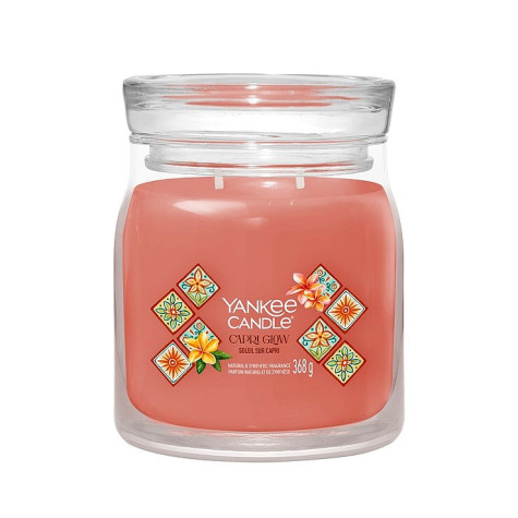 Yankee Candle Capri Glow, signature střední svíčka 368g