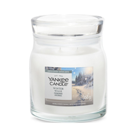 Yankee Candle Winter Walk, signature střední 368g