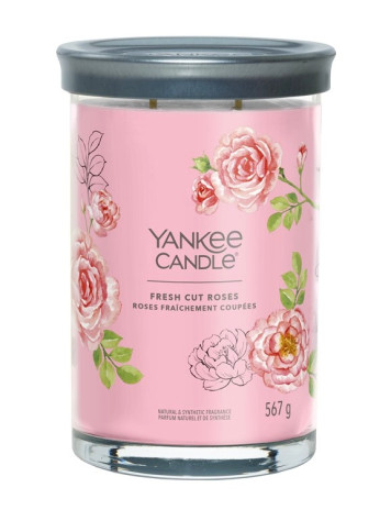 Yankee Candle FRESH CUT ROSSES, Signature tumbler velký 567 g