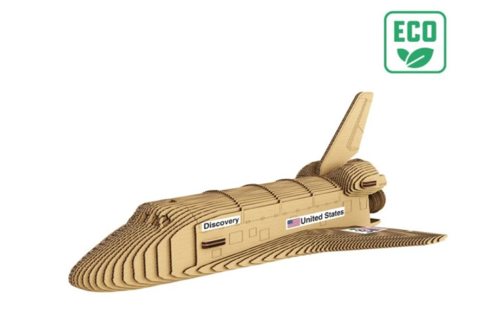 detail Cartonic 3D PUZZLE - NASA SPACE SHUTTLE, 179 dílků, LEVEL4