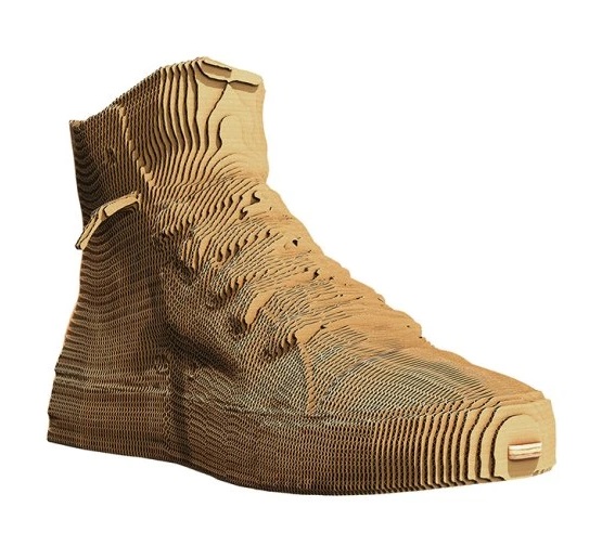 detail Cartonic 3D PUZZLE - SNEAKER, 160 dílků, LEVEL 4