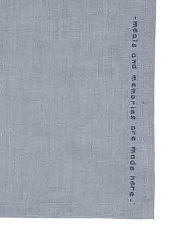 detail Bastion Collections Zástěra APRON BLUE NATURAL, 100% bavlna