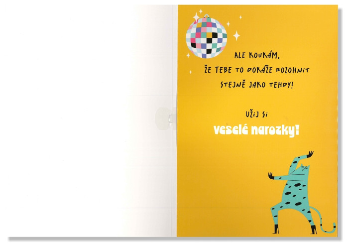 detail Albi Hrací přání Máš další narozky... / MACARENA, cover verze