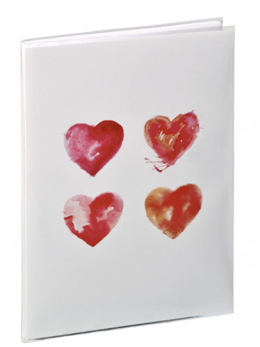 Hama album soft LAZISE 10x15/24 čtyři červená srdce