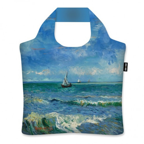 Nákupní taška ECOZZ - Seascape near Les Saintes / Vincent van Gogh