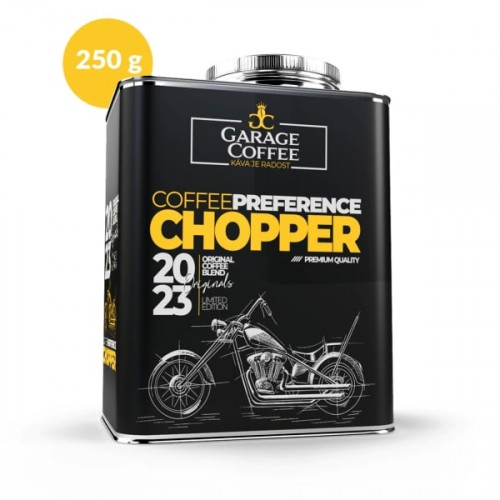 Garage Coffee - PREFERENCE CHOPPER, zrnková káva 250 g
