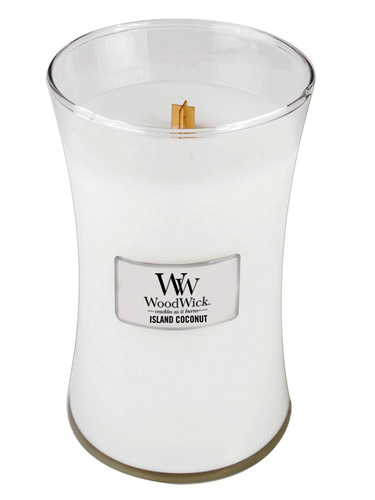 detail Vonná svíčka WoodWick ISLAND COCONUT velká 609,5g