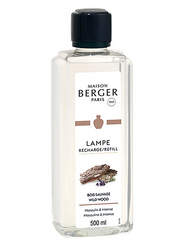 detail Maison Berger WILD WOOD, náplň katalytické lampy 500 ml