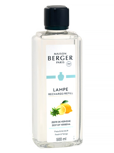 detail Maison Berger ZEST OF VERBENA, náplň katalytické lampy 500ml