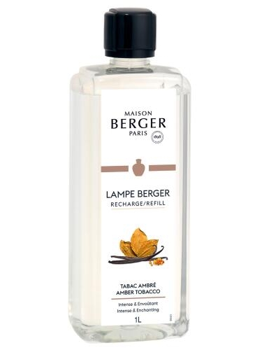 detail Maison Berger AMBER TOBACCO, náplň katalytické lampy 500ml