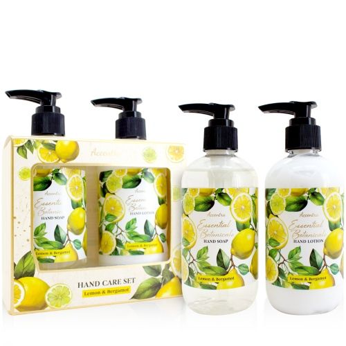 detail Accentra Dárková sada péče o ruce Citron a bergamot, 2x 240ml